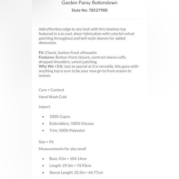 Free People Black Sheer Floral Button Down Shirt - Picture 5 of 5